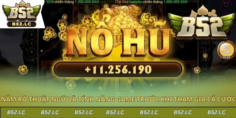 Nắm rõ thuật ngữ và tính năng game trước khi tham gia cá cược